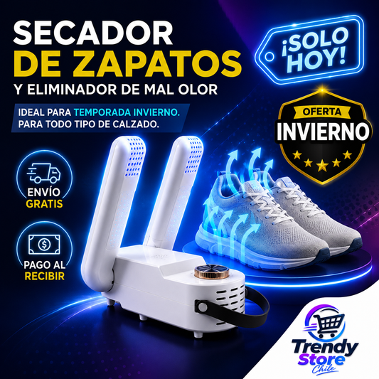 SecaFast™ - Secador de Zapatos, Seco y sin Mal Olor en 30 Minutos