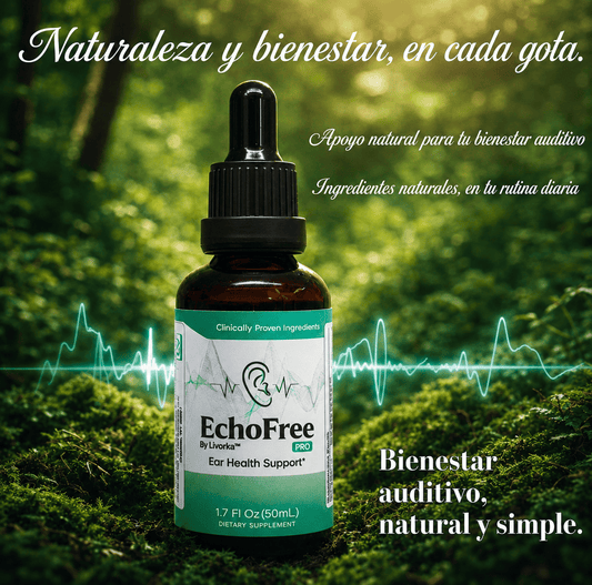 EchoFree - Gotas Naturales para tu Bienestar Auditivo