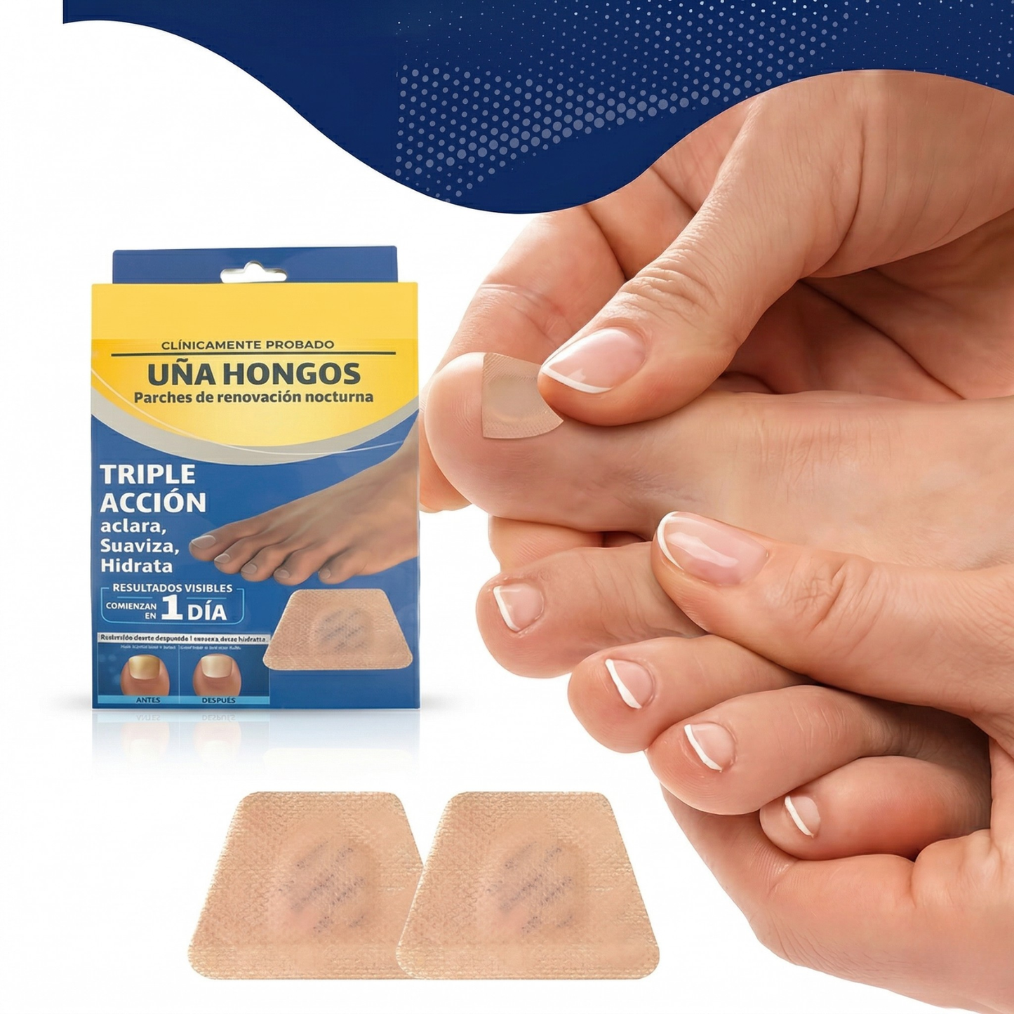 FungiShield™  PARCHES ANTI HONGOS