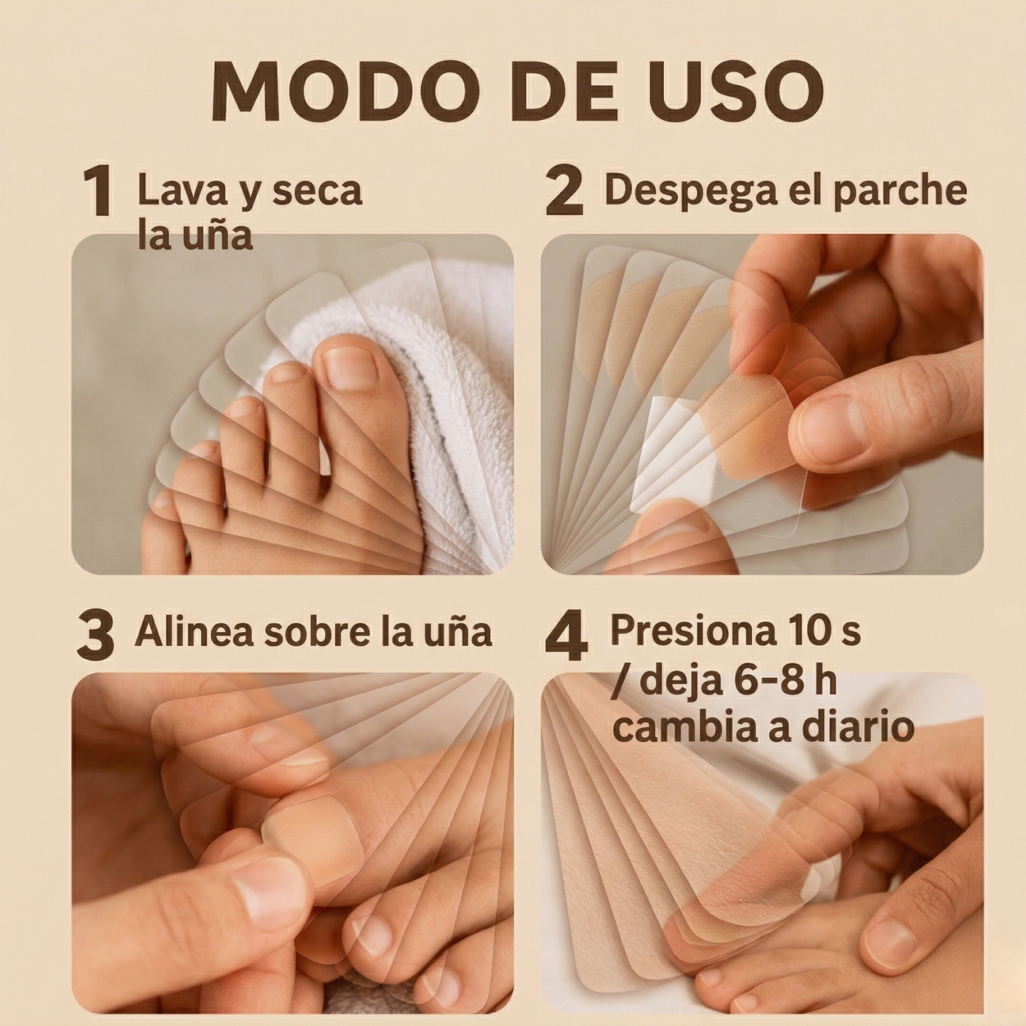 FungiShield™  PARCHES ANTI HONGOS