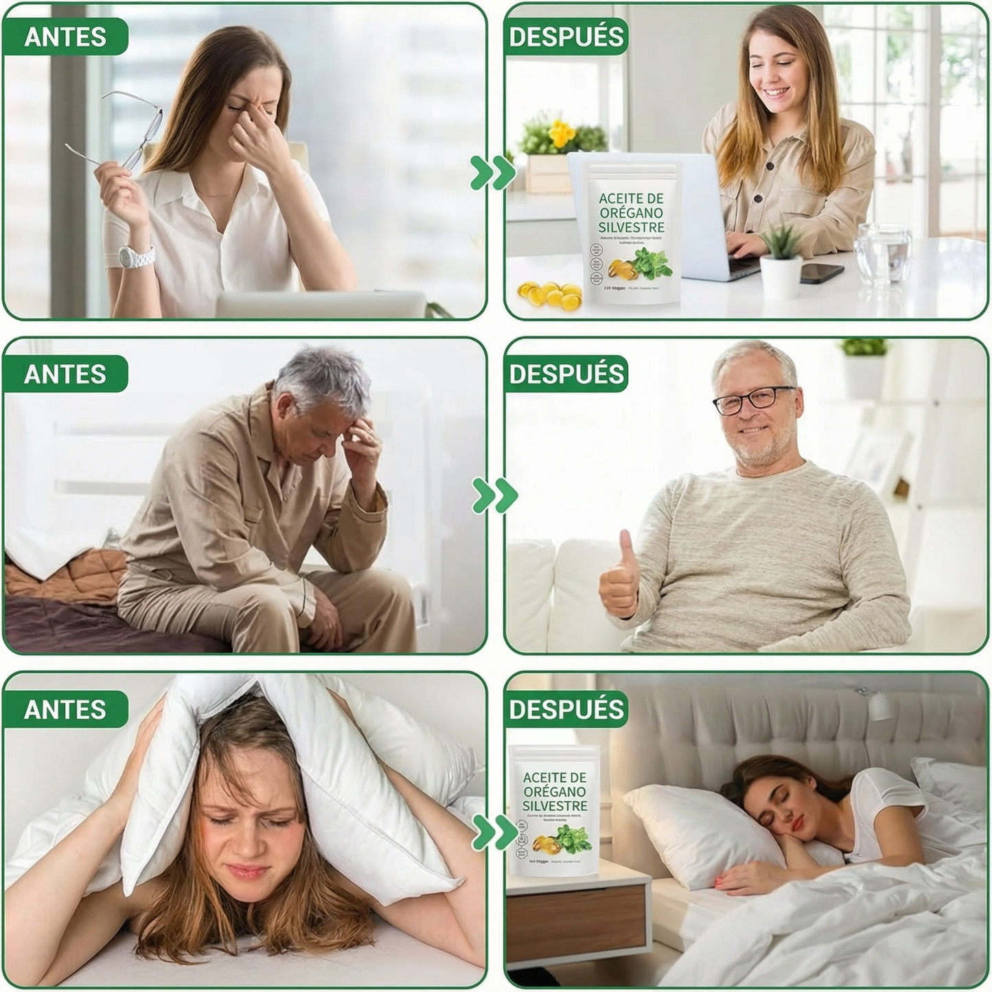Aceite de Orégano 6000mg - Fortalece tus defensas y menos hinchazón
