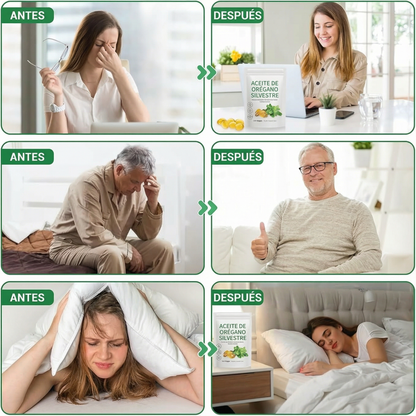 Aceite de Orégano 6000mg - Fortalece tus defensas y menos hinchazón