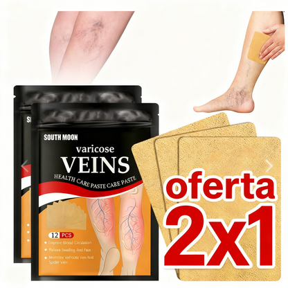 VenaFlex™ - Parches naturales para aliviar y reducir las várices