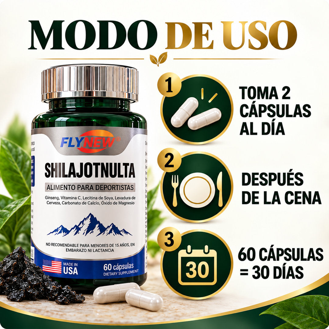 Shilajit Ultra, más Energía más Rendimiento 🔥🔥